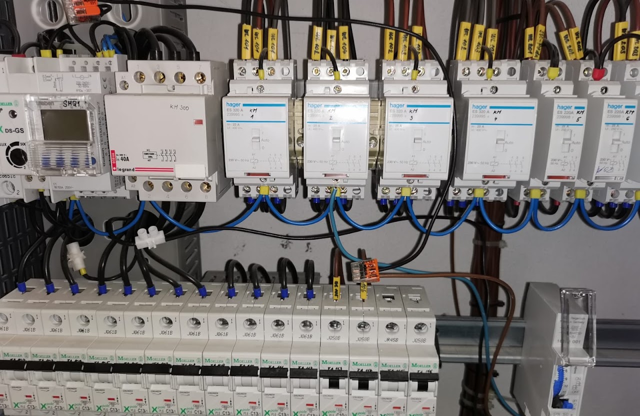 Instalace rozvodných skříní